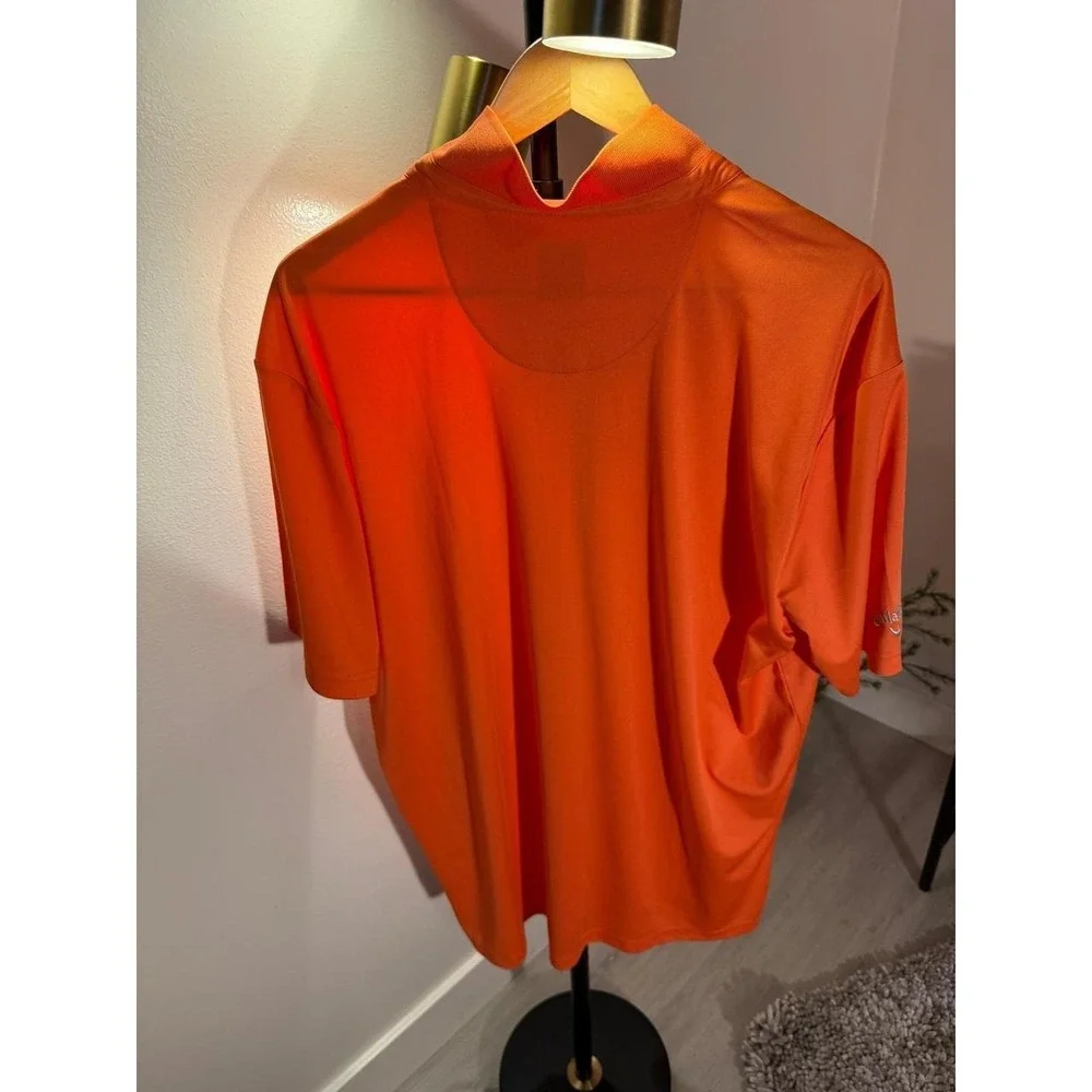 Callaway polo gift for dad performance xl NWOT vivid orange cooling summer sport
